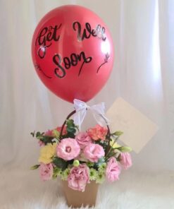 Garden Bloom with Balloon