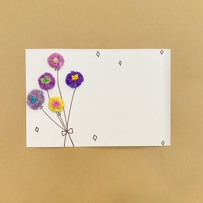 Handmade Floral Card