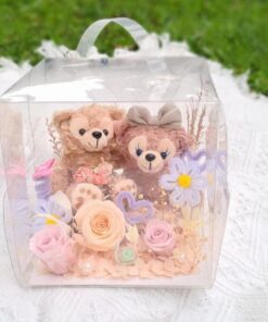 Everlasting Floral Bear