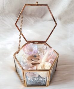 Mermaid Theme Floral Ring Box 2