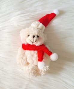 Christmas Bear white