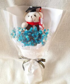 Petite Graduation Bouquet blue