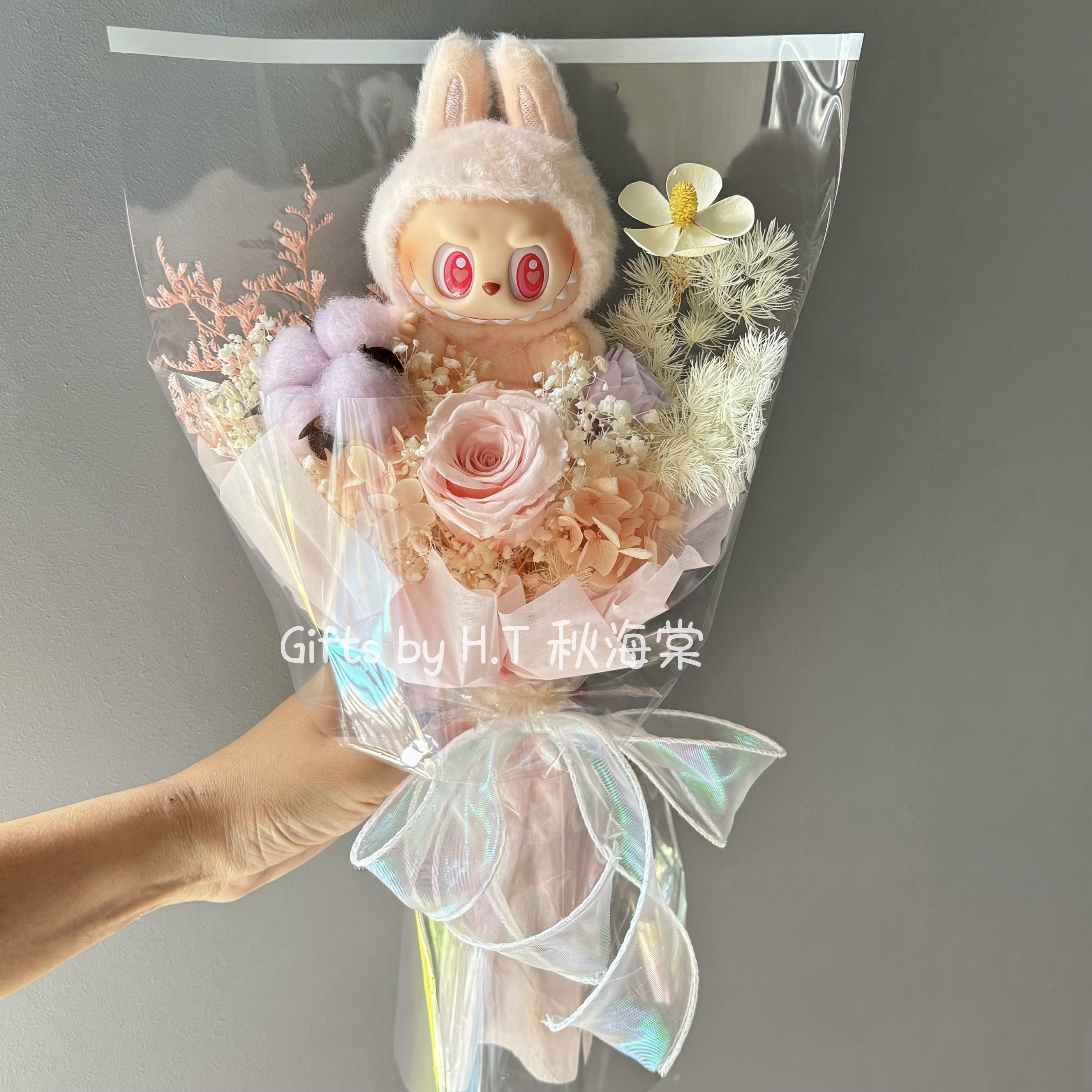 Labubu Love Bloom Pink