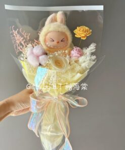 Labubu Love Bloom Yellow