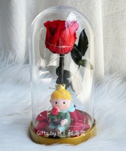 Le Petit Prince Enchanted Rose Dome