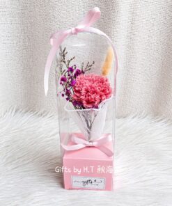 Mother’s Day Forever Love Carnation Keepsake Box plum