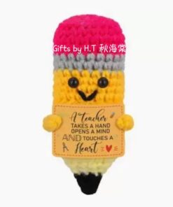 Smiley Crochet Pencil – Teacher’s Day Edition