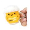 Dont worry beer happy handmade crochet beer mug doll