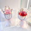 Carnation soap bouquet with LED lights Mother’s Day gift